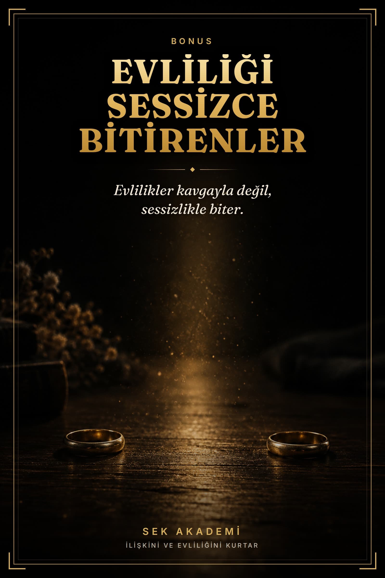 Evliliği Sessizce Bitirenler kapağı