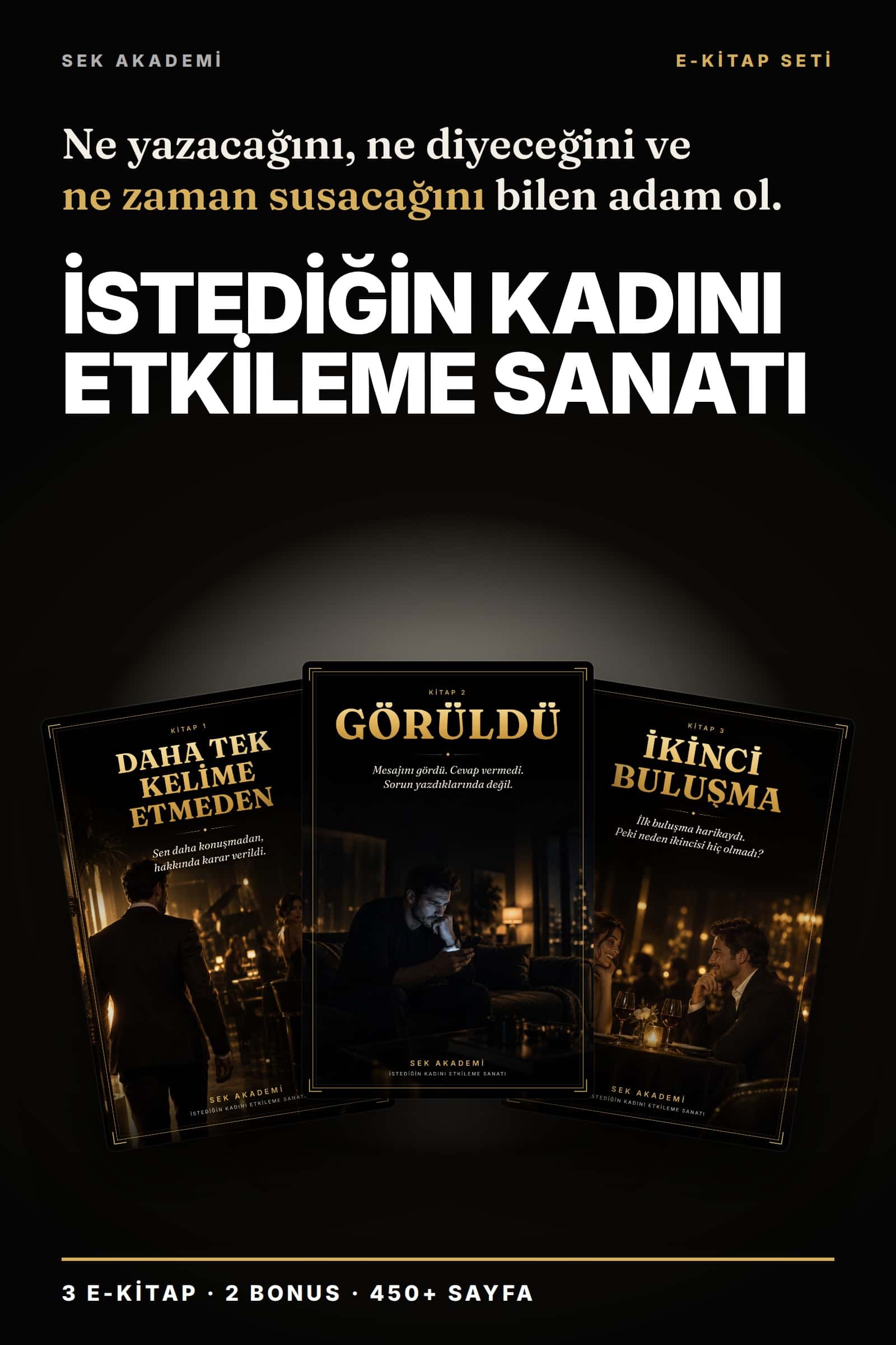 İstediğin Kadını Etkileme Sanatı kapağı