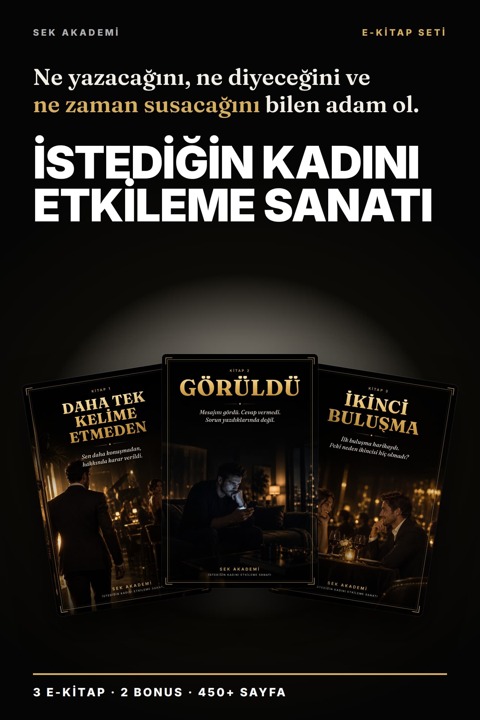 İstediğin Kadını Etkileme Sanatı kapağı