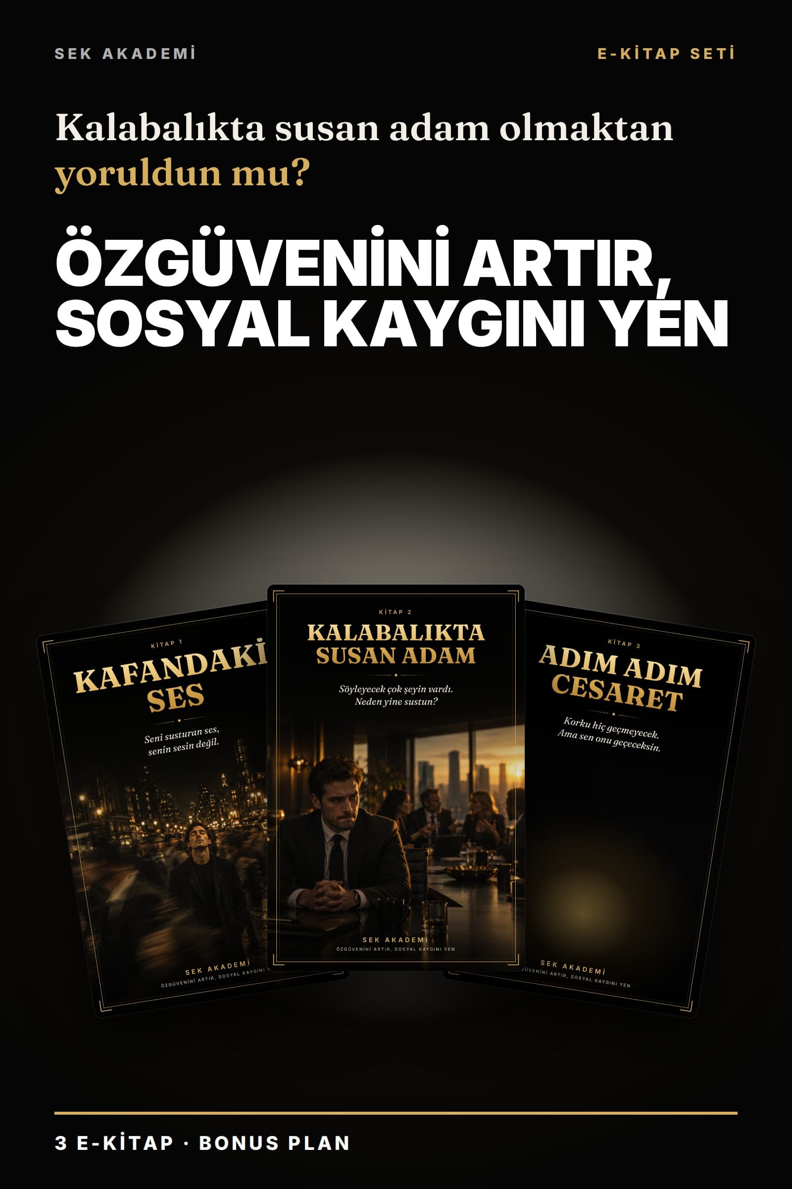 Özgüvenini Artır, Sosyal Kaygını Yen kapağı
